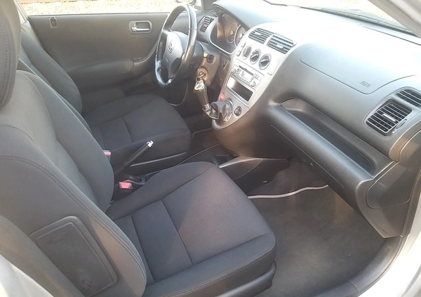 Honda Civic cena 7300 przebieg: 271000, rok produkcji 2004 z Sopot małe 631